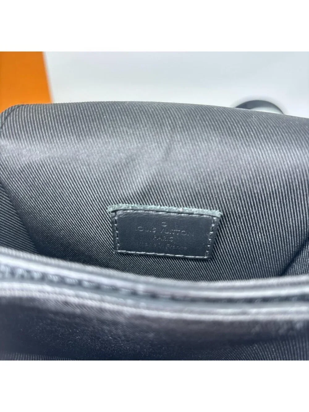 Louis Vuitton Super Monogram Taurillon S Rock Shoulder Bag Black